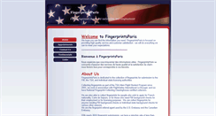 Desktop Screenshot of fingerprintsparis.com